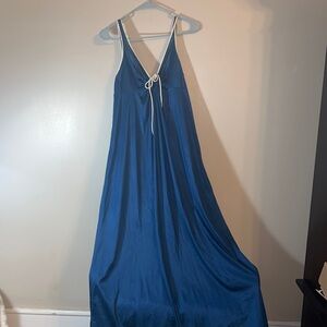 Vintage Vassarette Keyhole Slip Dress